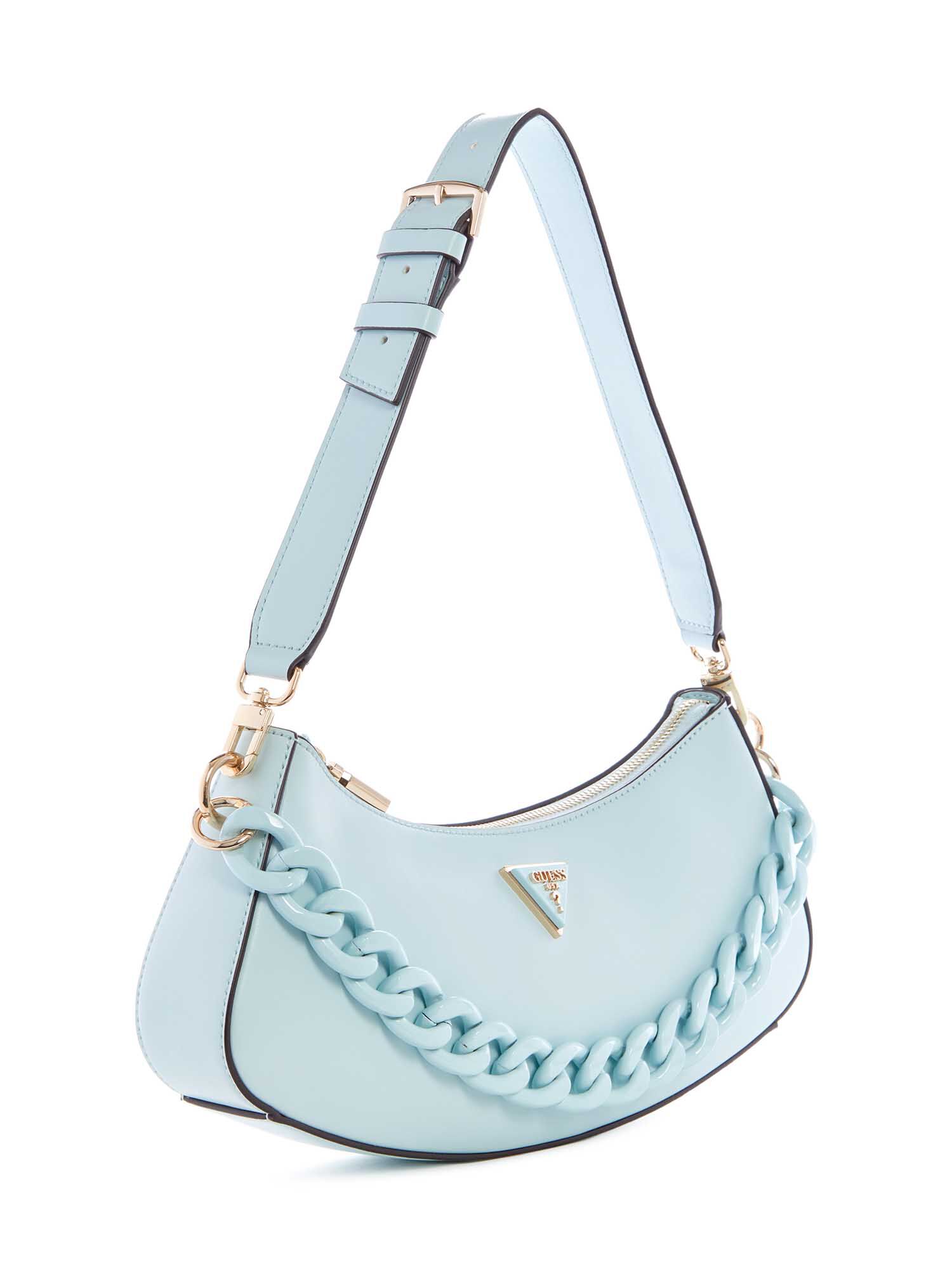 Shop GUESS Online Corina Top Zip Shoulder Bag