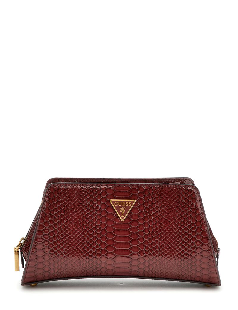 Annita python-print crossbody