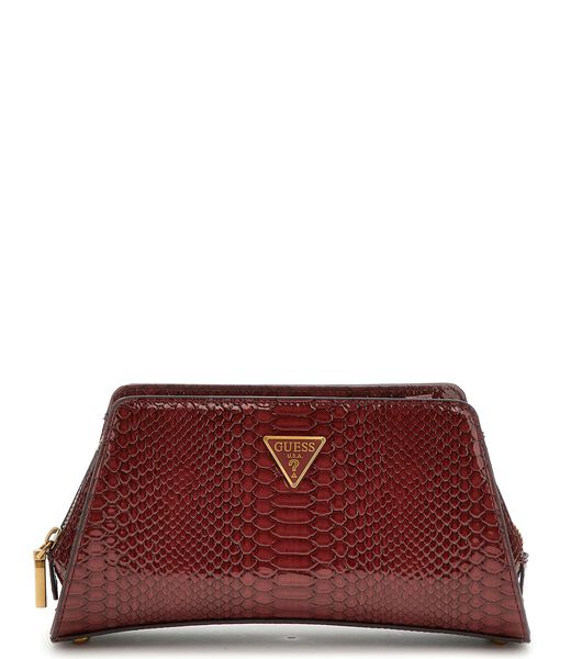 Annita python-print crossbody