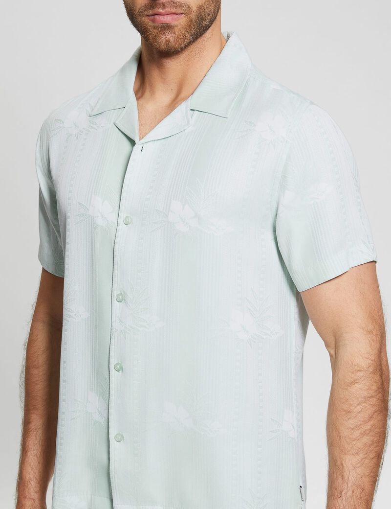 Floral Jacquard Shirt