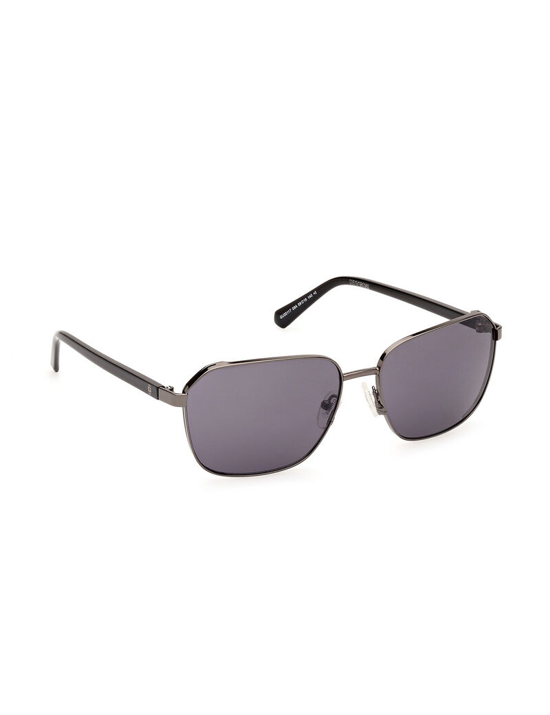 Rectangular Full Rim Sunglasses