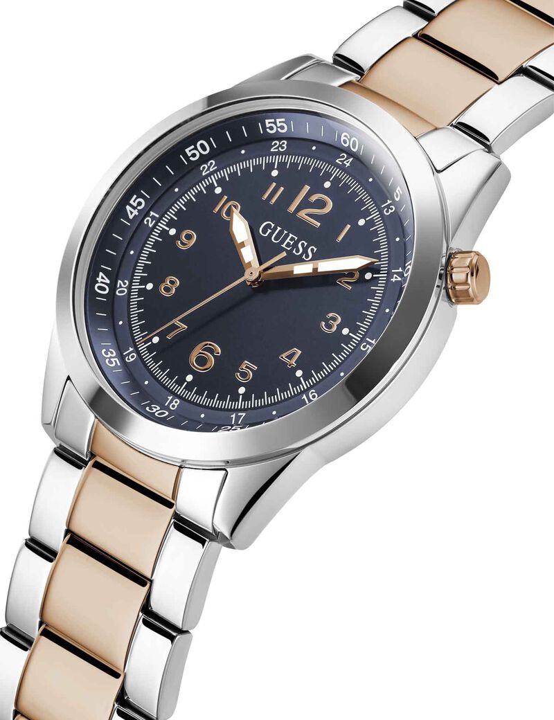 Multi-Tone Analog Watch