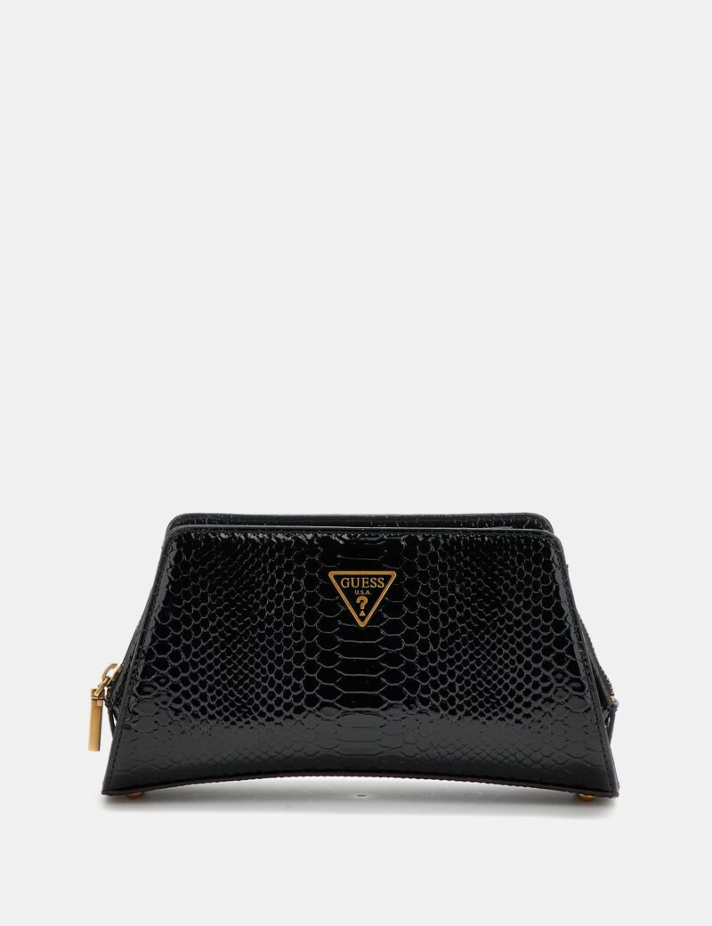 Annita python-print crossbody