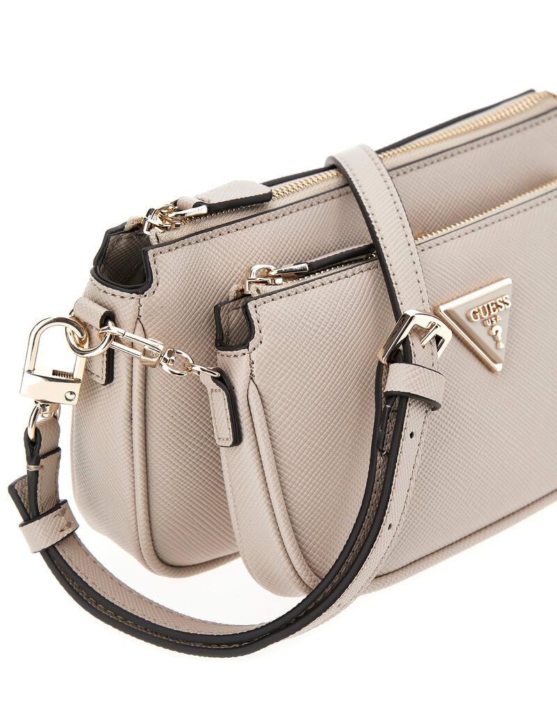 Noelle Saffiano Mini Crossbody Bag