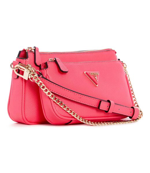 Noelle Saffiano Mini Crossbody Bag