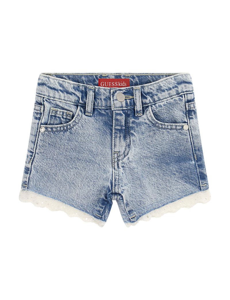 DENIM ROUSCHES SHORTS