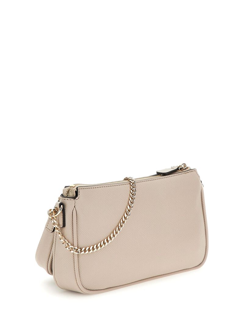 Noelle Saffiano Mini Crossbody Bag