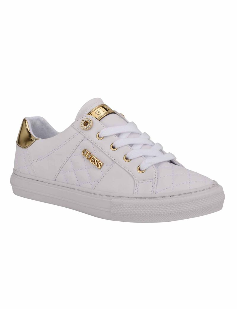 Shop GUESS Online Loven Quilted Sneakers
