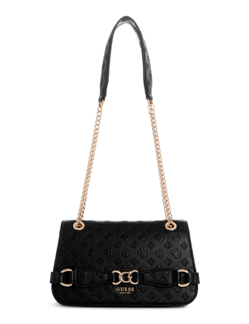 Arlena logo convertible crossbody flap