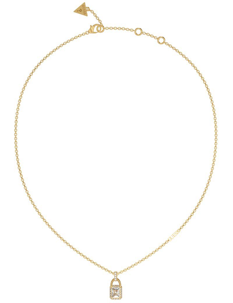 16-18'' Padlock Gold Necklace