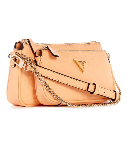 Noelle Saffiano Mini Crossbody Bag