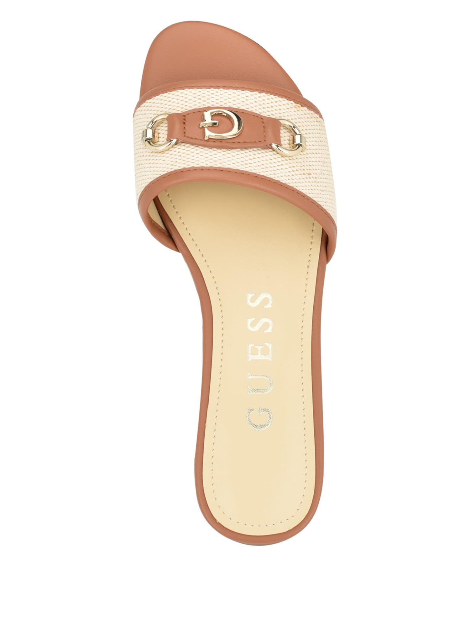 Guess Flures Logo Light Pink Sandals Women's Size 9 New - beyond exchange