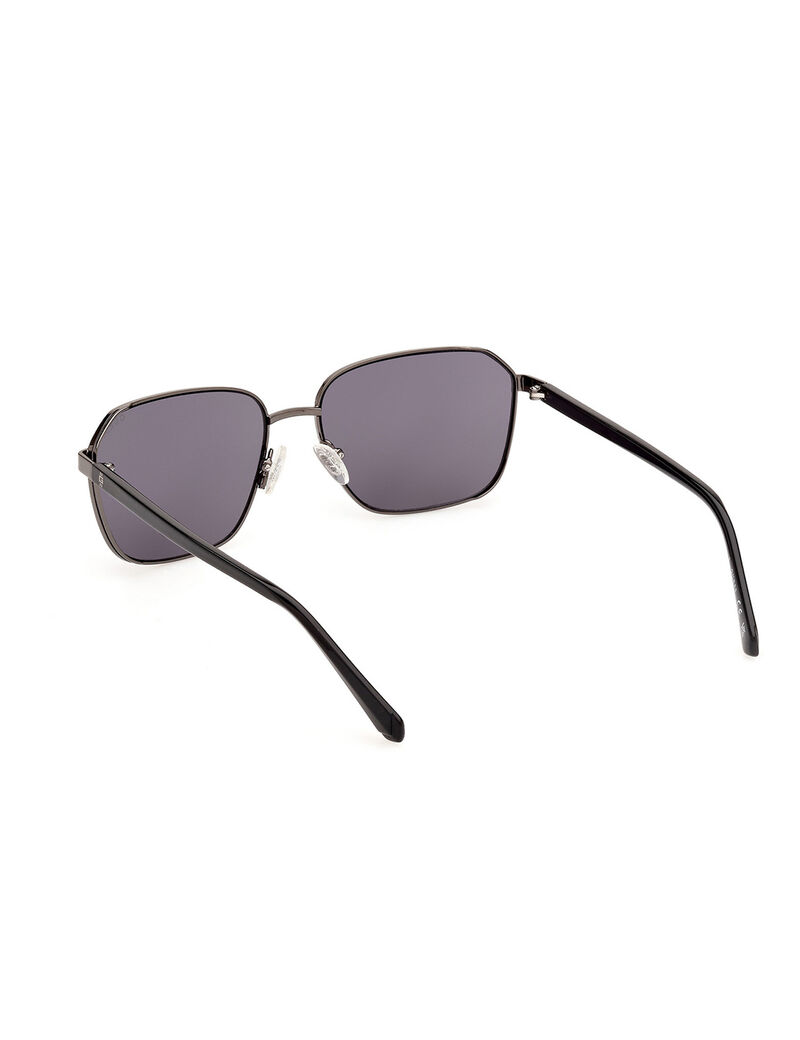 Rectangular Full Rim Sunglasses